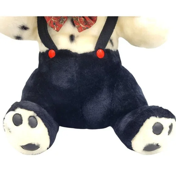 Vintage 1980s Brooklyn Doll & Toy Dalmatian Stuffed Plush Puppy Dog 15" - Picture 6 of 9